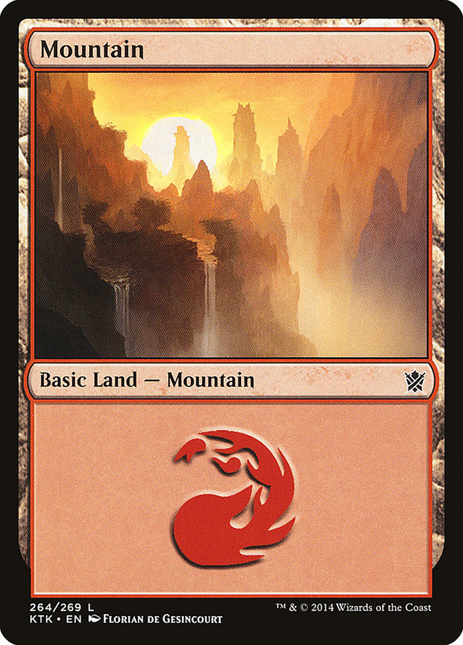 Mountain (264) [Khans of Tarkir] | Golgari Games