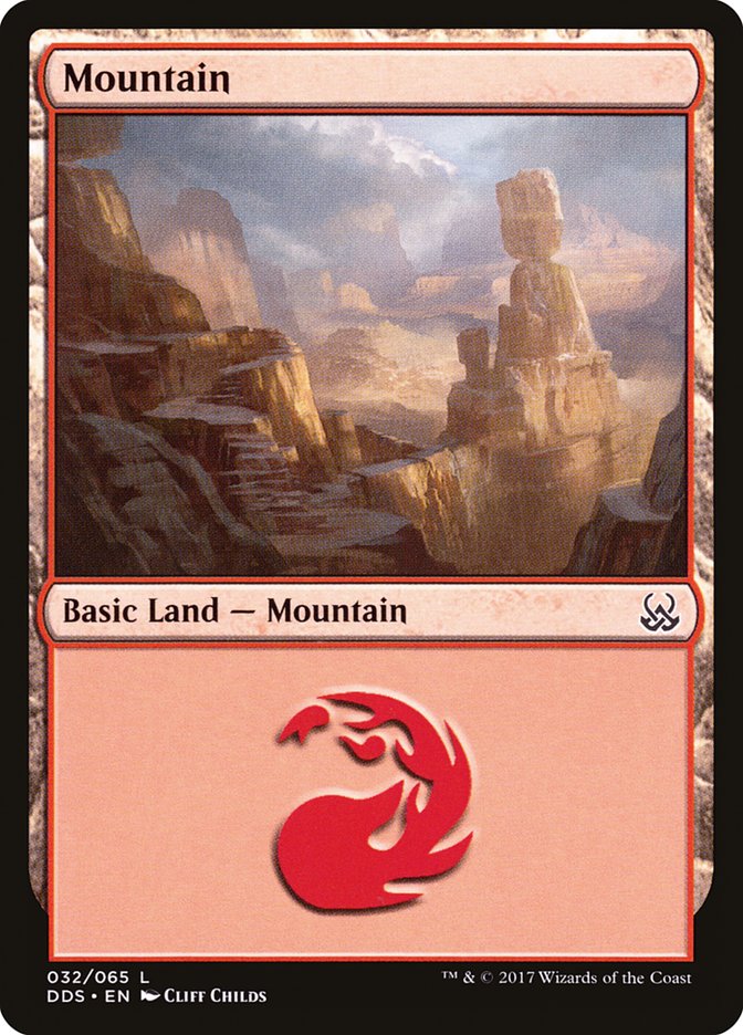 Mountain (32) [Duel Decks: Mind vs. Might] | Local Legends
