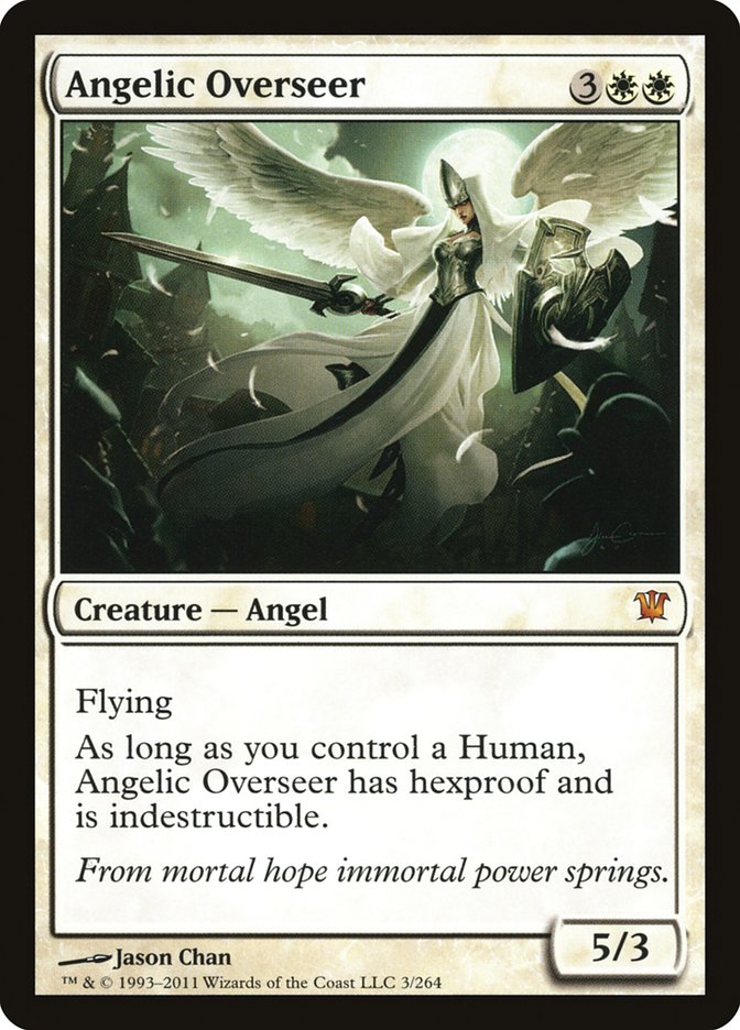 Angelic Overseer [Innistrad] | Golgari Games