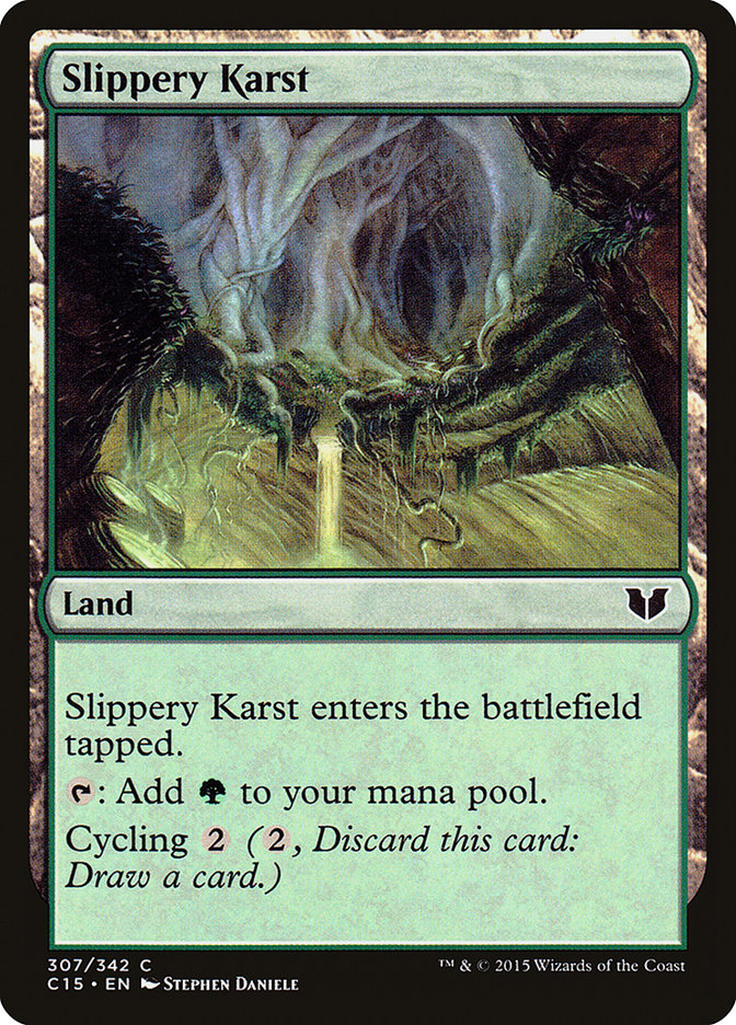 Slippery Karst [Commander 2015] | Local Legends