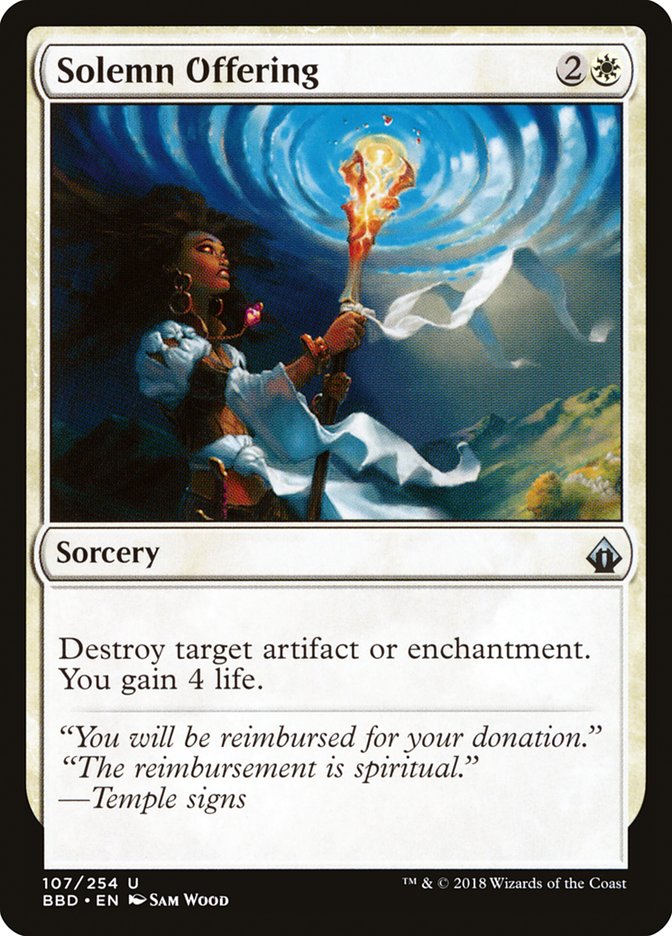 Solemn Offering [Battlebond] | Local Legends