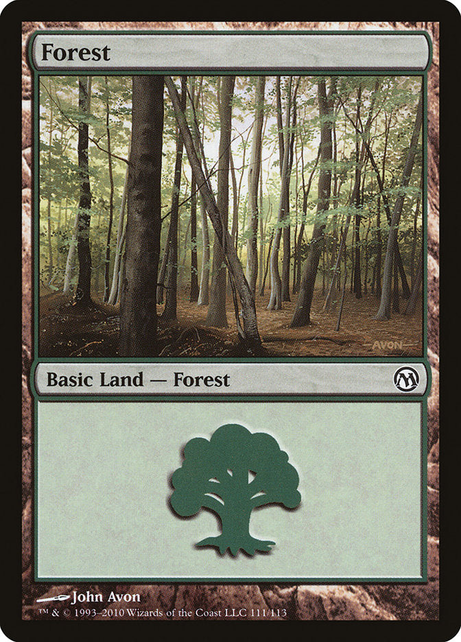 Forest (111) [Duels of the Planeswalkers] | Local Legends