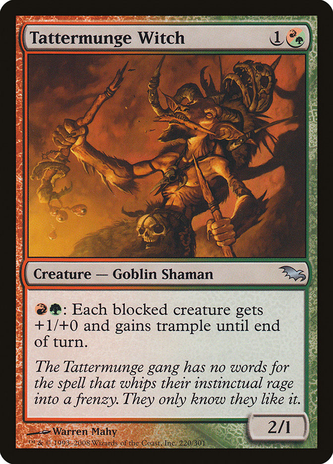 Tattermunge Witch [Shadowmoor] | Golgari Games