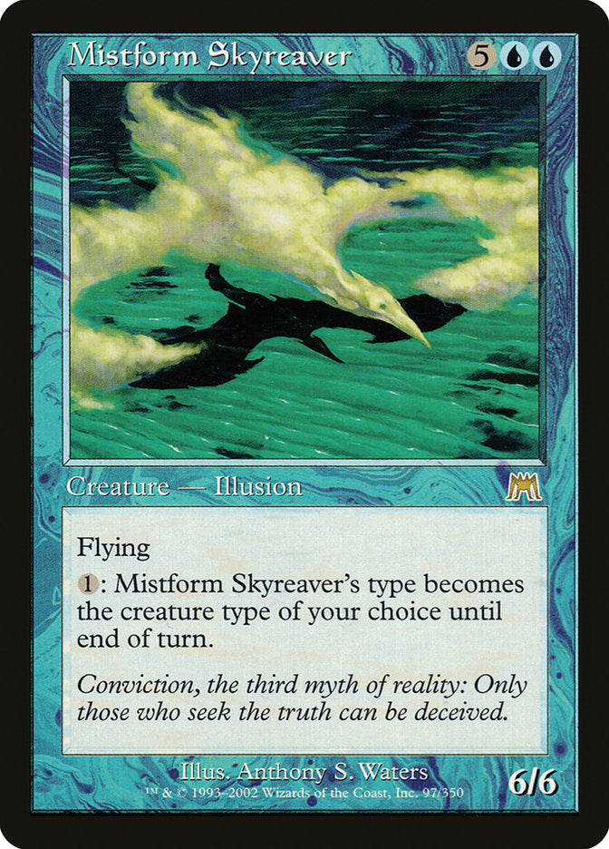 Mistform Skyreaver [Onslaught] | Golgari Games