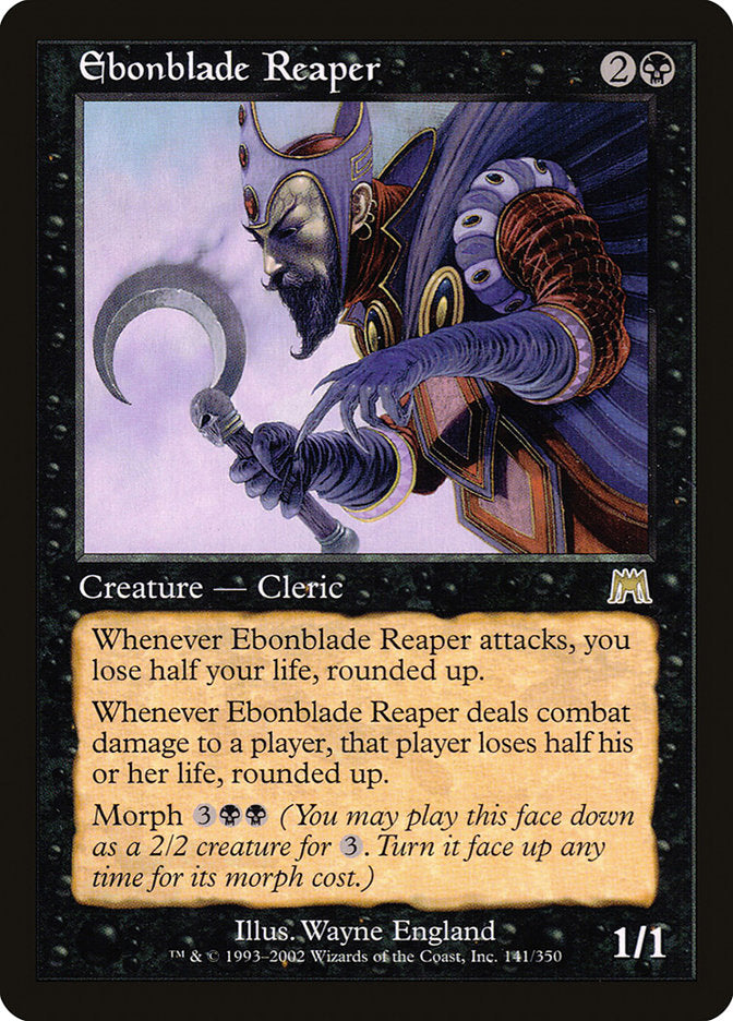 Ebonblade Reaper [Onslaught] | Golgari Games