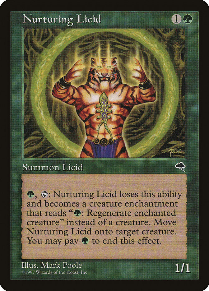 Nurturing Licid [Tempest] | Golgari Games