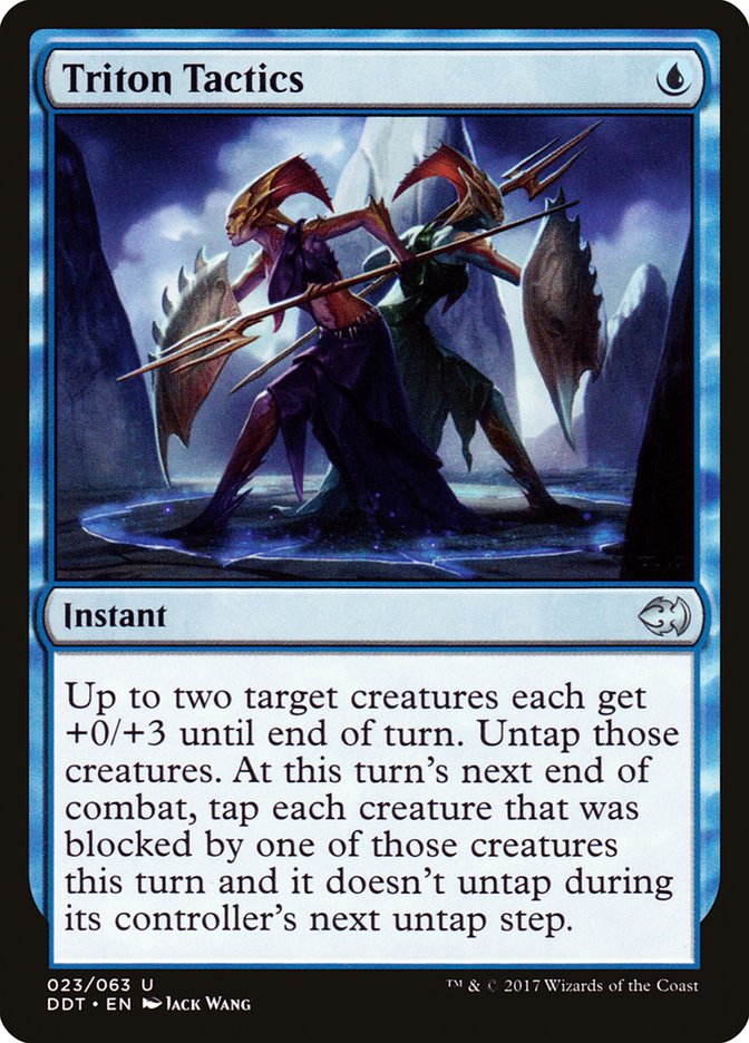 Triton Tactics [Duel Decks: Merfolk vs. Goblins] | Local Legends