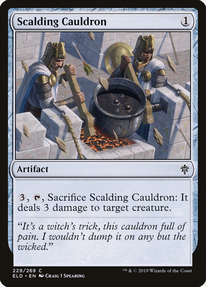 Scalding Cauldron [Throne of Eldraine] | Local Legends