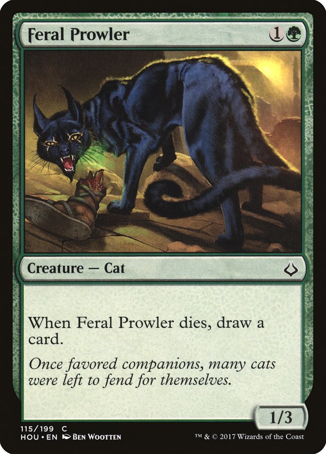 Feral Prowler [Hour of Devastation] | Golgari Games