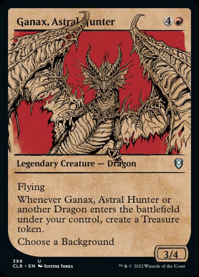Ganax, Astral Hunter (Showcase) [Commander Legends: Battle for Baldur's Gate] | Local Legends