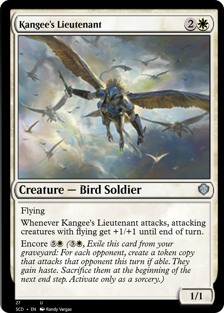 Kangee's Lieutenant [Starter Commander Decks] | Local Legends