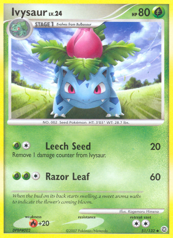 Ivysaur (51/132) [Diamond & Pearl: Secret Wonders] | Golgari Games