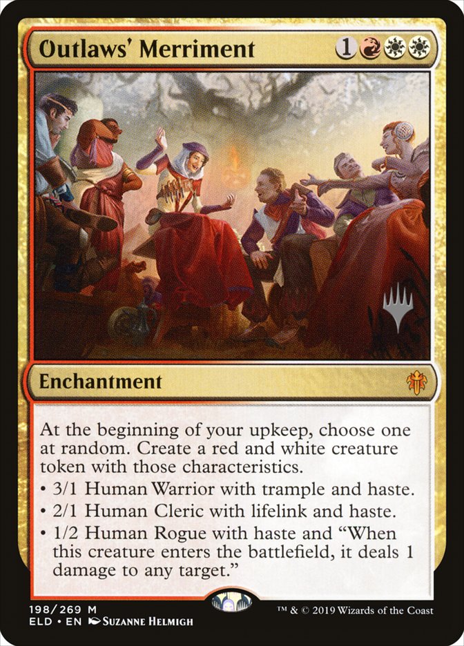Outlaws' Merriment (Promo Pack) [Throne of Eldraine Promos] | Local Legends