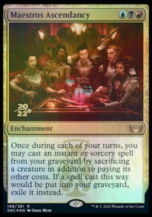 Maestros Ascendancy [Streets of New Capenna Prerelease Promos] | Local Legends