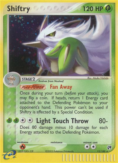 Shiftry (12/100) [EX: Sandstorm] | Local Legends
