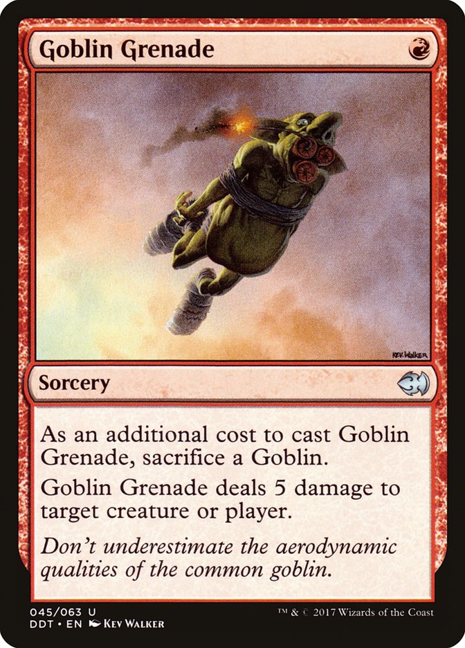 Goblin Grenade [Duel Decks: Merfolk vs. Goblins] | Golgari Games