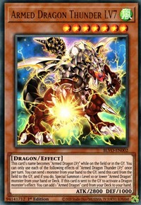 Armed Dragon Thunder LV7 [BLVO-EN002] Ultra Rare | Golgari Games