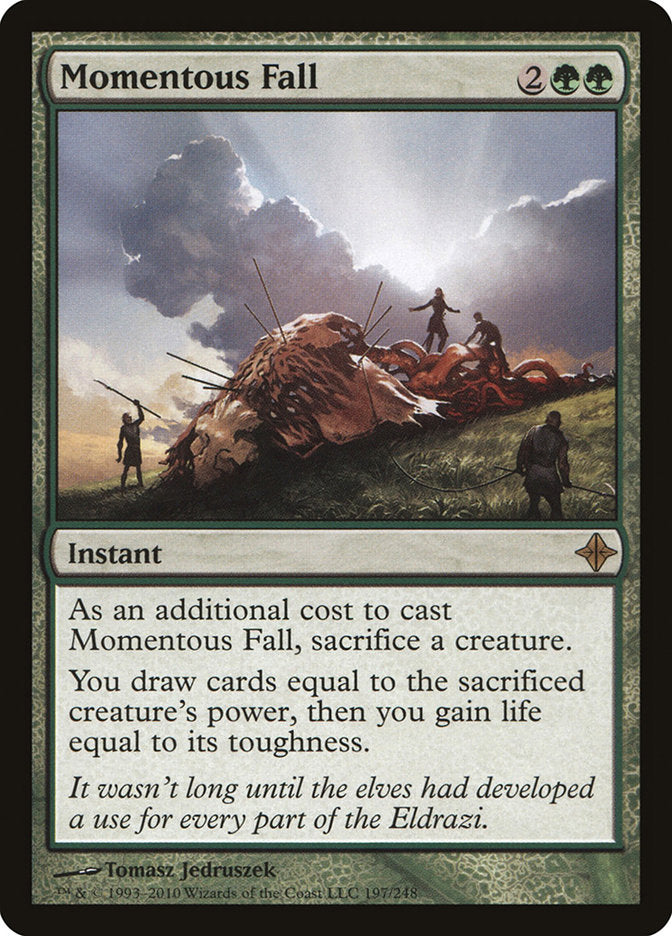 Momentous Fall [Rise of the Eldrazi] | Local Legends