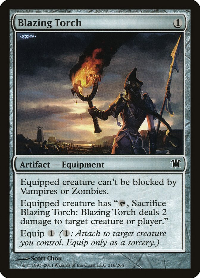 Blazing Torch [Innistrad] | Local Legends