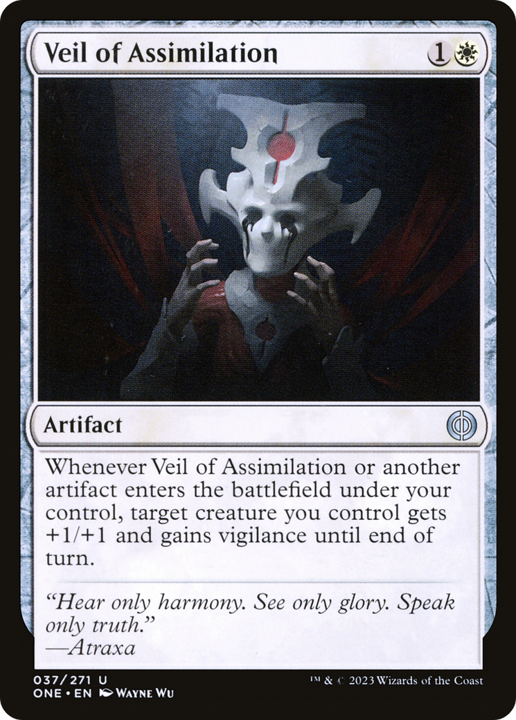 Veil of Assimilation [Phyrexia: All Will Be One] | Golgari Games