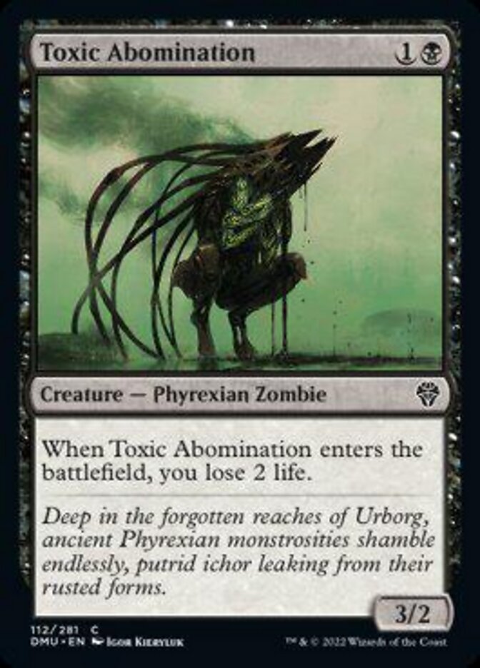 Toxic Abomination [Dominaria United] | Local Legends