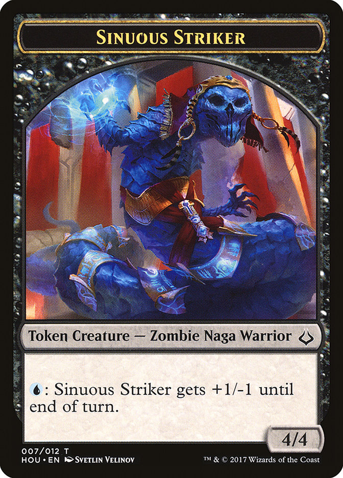 Sinuous Striker Token [Hour of Devastation Tokens] | Golgari Games