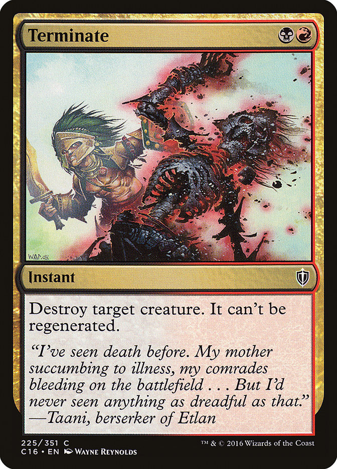 Terminate [Commander 2016] | Local Legends