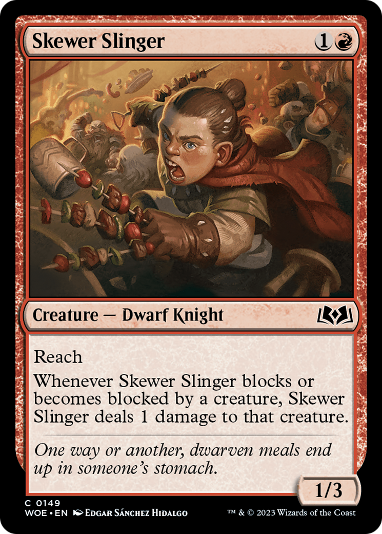 Skewer Slinger [Wilds of Eldraine] | Golgari Games