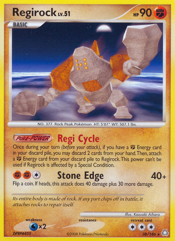 Regirock (38/146) [Diamond & Pearl: Legends Awakened] | Golgari Games