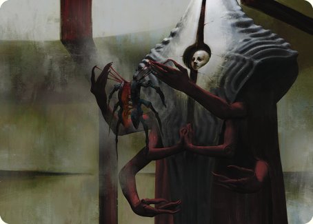 Vivisection Evangelist Art Card [Phyrexia: All Will Be One Art Series] | Local Legends