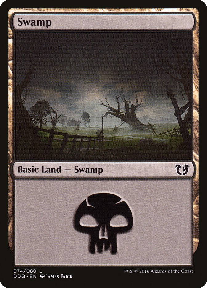 Swamp (74) [Duel Decks: Blessed vs. Cursed] | Local Legends