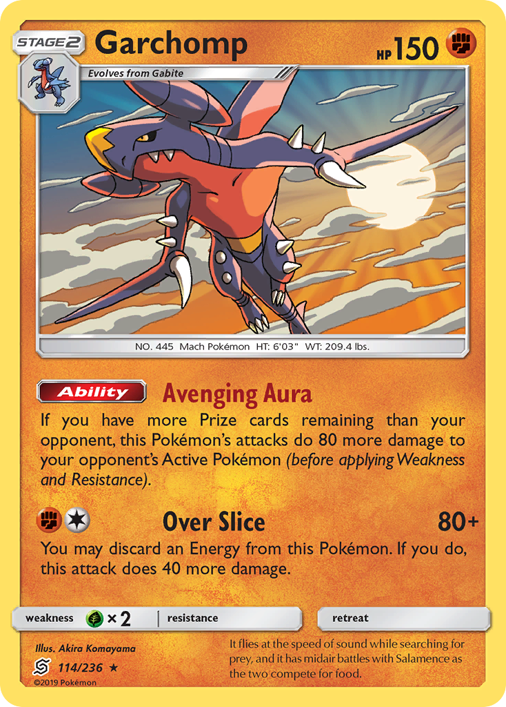 Garchomp (114/236) [Sun & Moon: Unified Minds] | Golgari Games