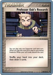 Professor Oak's Research (149/165) (Rocky Beach - Reed Weichler) [World Championships 2004] | Golgari Games