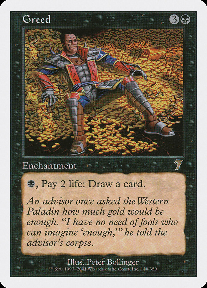 Greed [Seventh Edition] | Local Legends