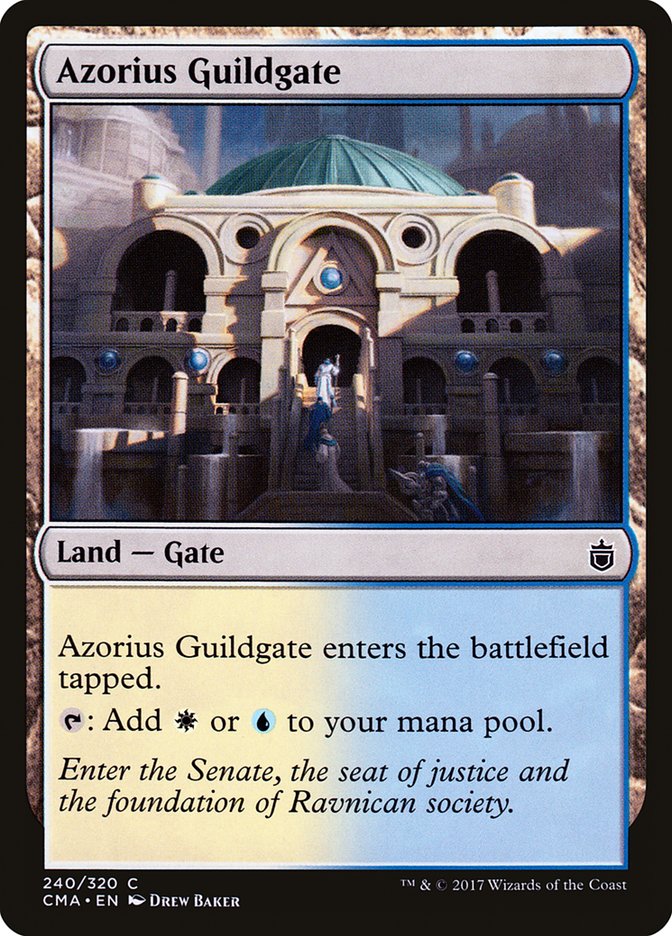 Azorius Guildgate [Commander Anthology] | Golgari Games