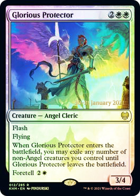 Glorious Protector [Kaldheim Prerelease Promos] | Golgari Games