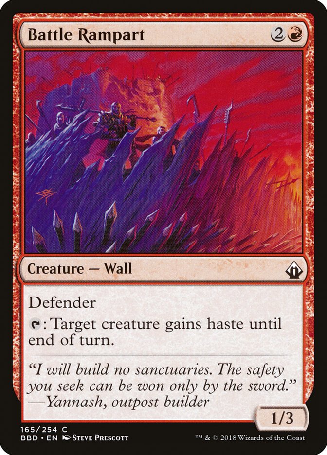 Battle Rampart [Battlebond] | Local Legends