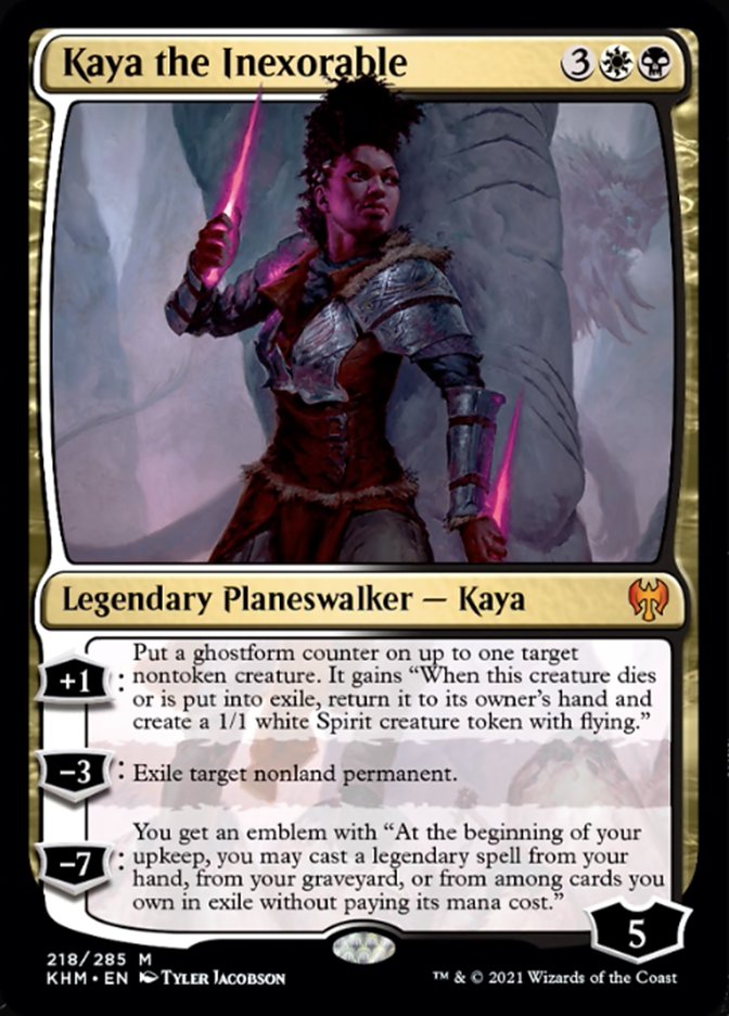 Kaya the Inexorable [Kaldheim] | Golgari Games