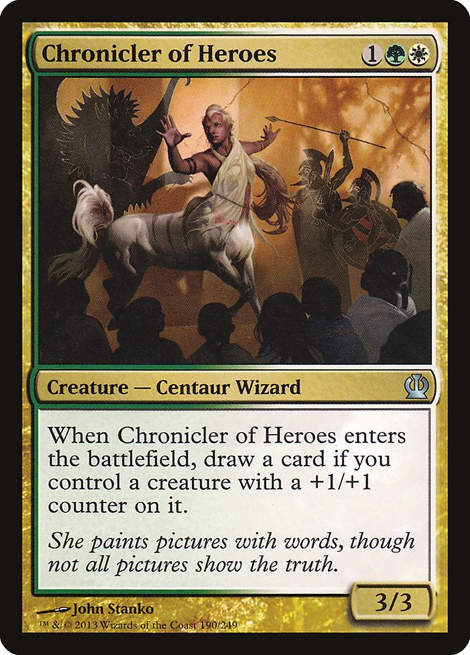 Chronicler of Heroes [Theros] | Local Legends