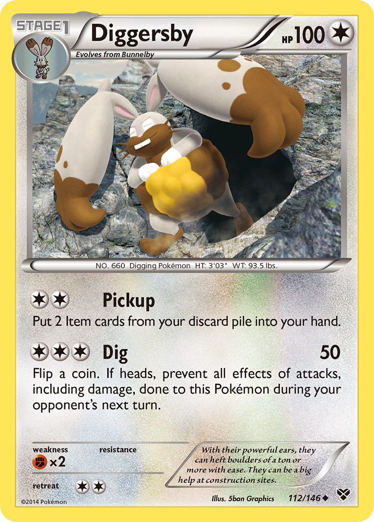 Diggersby (112/146) [XY: Base Set] | Golgari Games