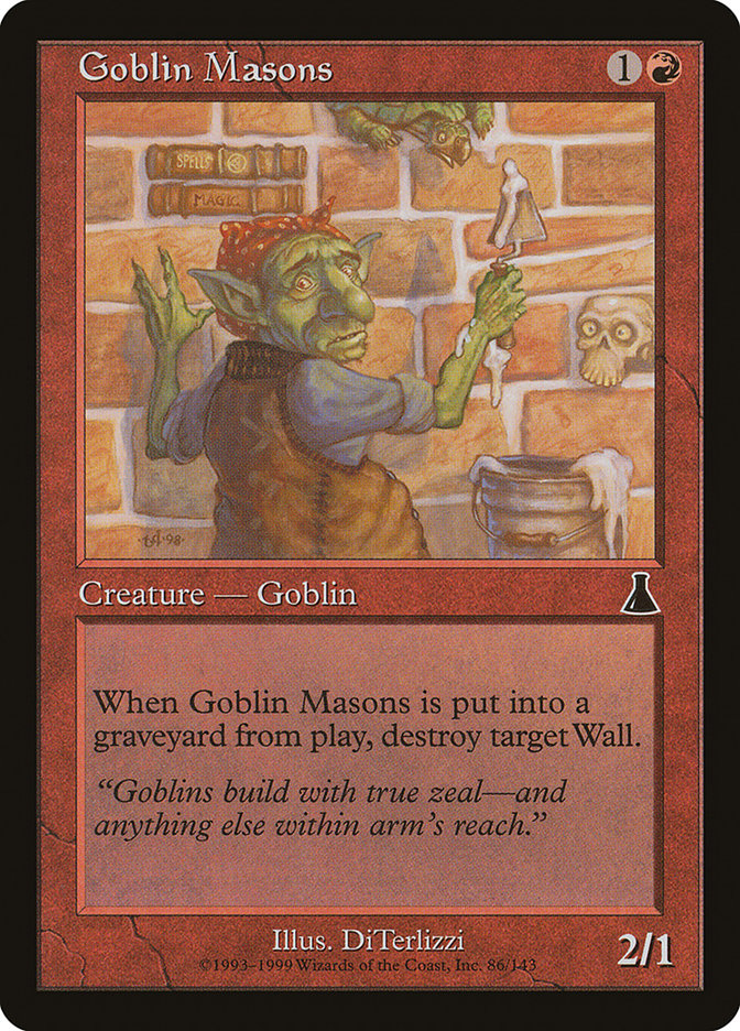 Goblin Masons [Urza's Destiny] | Local Legends