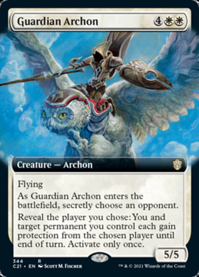 Guardian Archon (Extended Art) [Commander 2021] | Local Legends