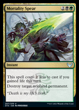 Mortality Spear [Strixhaven: School of Mages] | Local Legends
