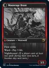 Brutal Cathar // Moonrage Brute [Innistrad: Double Feature] | Local Legends