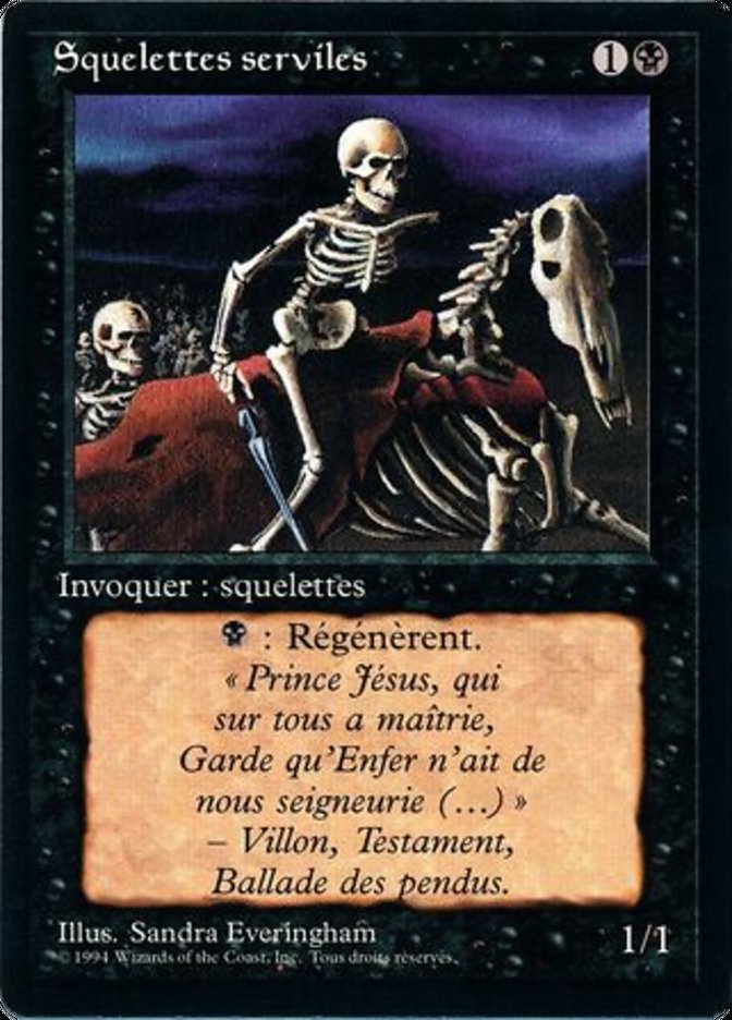 Drudge Skeletons [Foreign Black Border] | Golgari Games