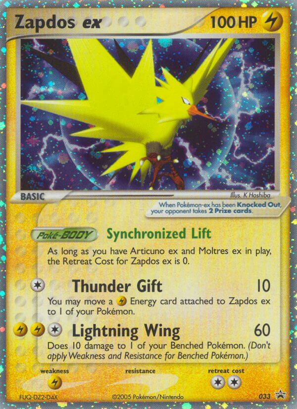 Zapdos ex (033) [Nintendo: Black Star Promos] | Golgari Games