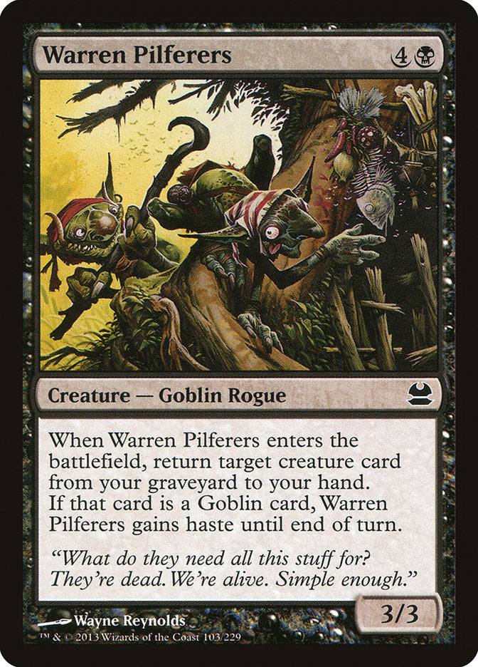 Warren Pilferers [Modern Masters] | Local Legends