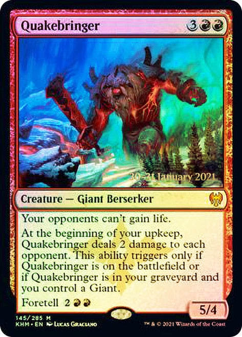 Quakebringer [Kaldheim Prerelease Promos] | Local Legends
