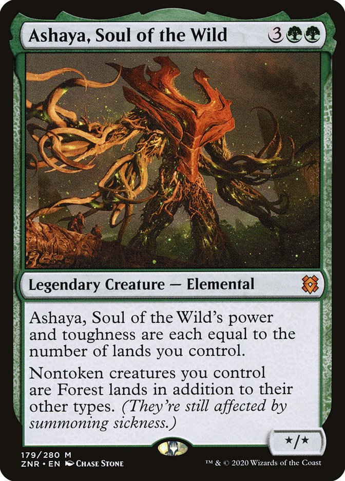 Ashaya, Soul of the Wild [Zendikar Rising] | Local Legends