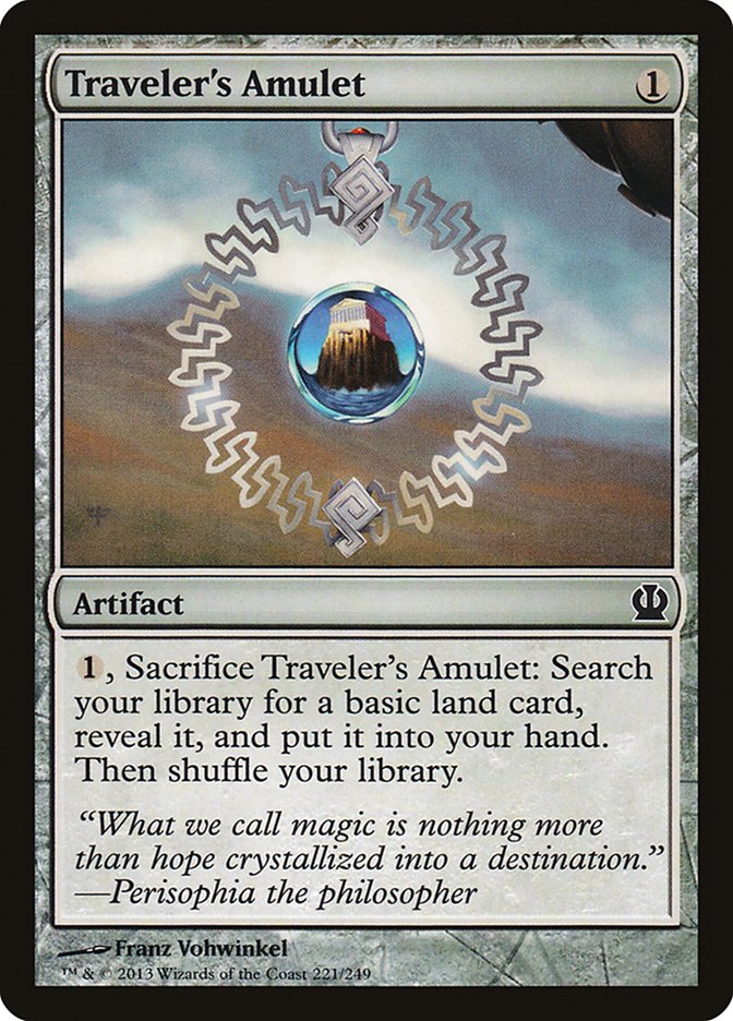 Traveler's Amulet [Theros] | Golgari Games